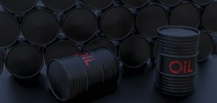 Oil barrels representing commodities