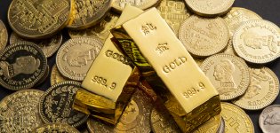 Gold bullion bars
